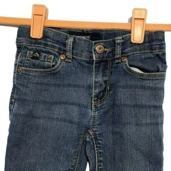 Jordache Toddler Bootcut Jeans 4T Dark Wash - Picture 2 of 11